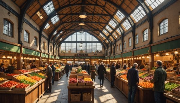 Le boom des marchés couverts et halles gourmandes