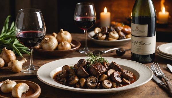 Quel vin rouge choisir pour un plat en sauce ?