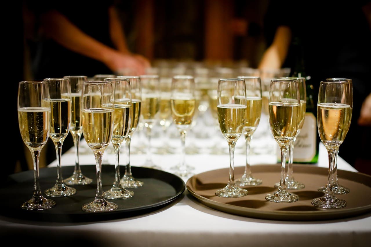 clarté du cristal un facteur de choix pour une flûte de champagne